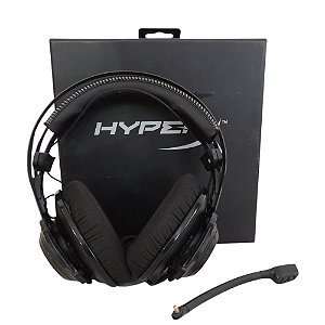 Headset Gamer Cloud Revolver com fio, HX-HSCR-GM Preto/Cinza - HyperX