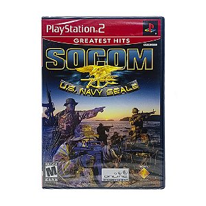 Jogo SOCOM: U.S. Navy SEALs - PS2 (Lacrado)