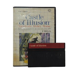 Jogo Castle of Illusion Starring Mickey Mouse - Master System