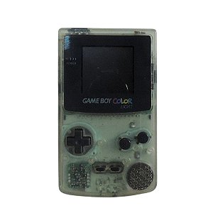Console Game Boy Color Transparente - Nintendo (Tela IPS)