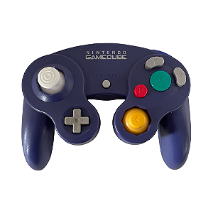 Controle GameCube Roxo com fio - Nintendo