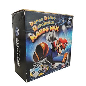 Jogo Dance Dance Revolution: Mario Mix + Tapete Action Pad Set - GameCube