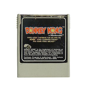 Jogo Donkey Kong - Atari