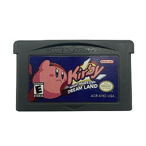 Jogo Kirby Nightmare in Dream land - GBA - Game Boy Advance
