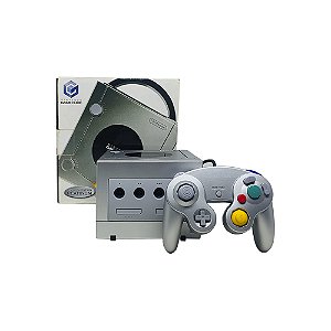 Console Nintendo GameCube Prata (Limited Edition Platinum) - Nintendo