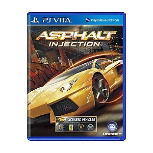 Jogo Asphalt: Injection - PS Vita