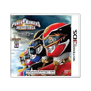 Jogo Power Rangers Megaforce - 3DS