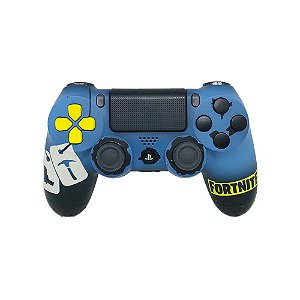 Controle Sony Dualshock 4 Azul sem fio (Personalizado) - PS4