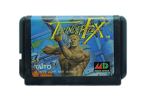 Jogo Thunder Fox - Mega Drive (Japonês)