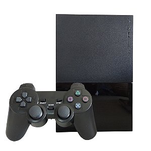 Console PlayStation 2 Slim Preto - Sony (Desbloqueado 1.93)