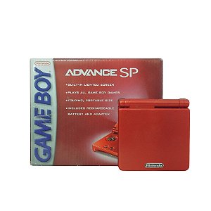 Console Game Boy Advance SP Vermelho - Nintendo