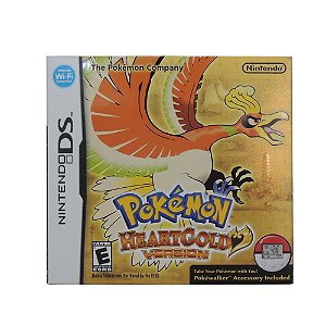 Jogo Pokémon Heart Gold Version - DS