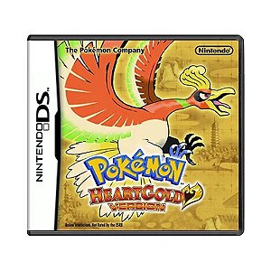 Jogo Pokémon HeartGold Version + Pokéwalker - DS