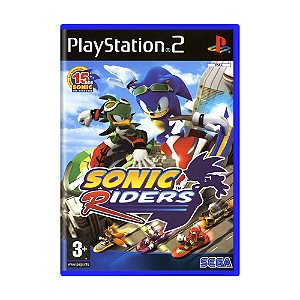 Jogo Sonic Riders - PS2 (Europeu)