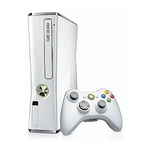 USADO - Xbox 360 Slim 250GB Black Piano - Microsoft