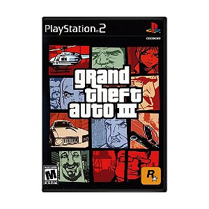 Jogo Grand Theft Auto III - PS2