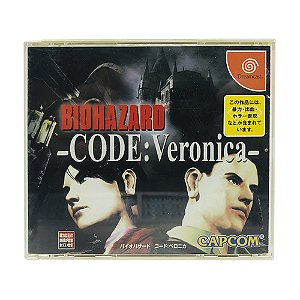 Jogo Resident Evil Code: Veronica - DreamCast (Japonês)