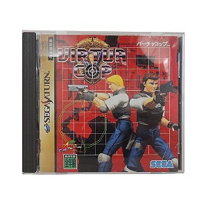 Jogo Virtua Cop - Sega Saturn (Japonês)
