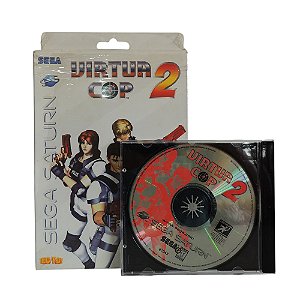 Jogo Virtua Cop 2 - Sega Saturn