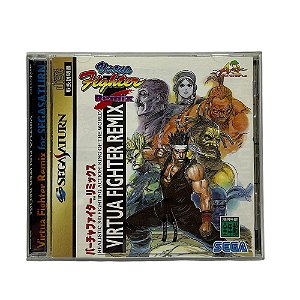 Jogo Virtua Fighter Remix - Sega Saturn (Japonês)