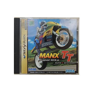 Jogo Manx TT Super Bike - Sega Saturn (Japonês)