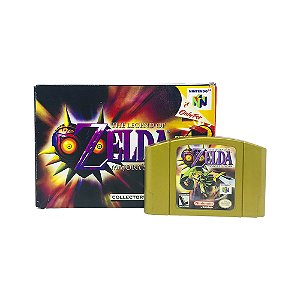 Jogo The Legend of Zelda: Majora's Mask - N64 (Caixa Repro)