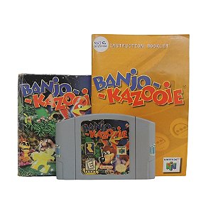 Jogo Banjo-Kazooie - N64
