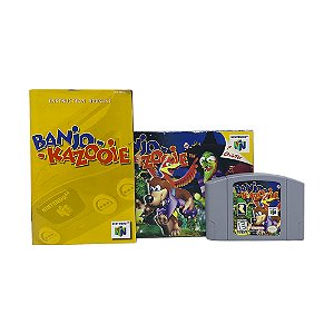 Jogo Banjo-Kazooie - N64