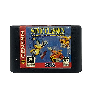 Jogo Sonic Classics - Mega Drive