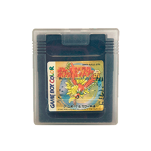 Jogo Pokémon Gold Version - GBC (Japonês)