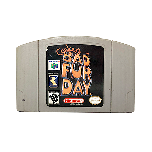 Jogo Conker's Bad Fur Day - N64