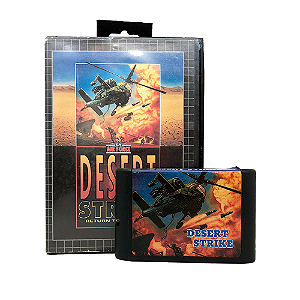 Jogo Desert Strike: Return to the Gulf - Mega Drive