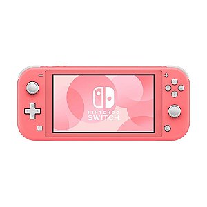 Console Nintendo Switch Lite Coral, 32GB, 5,5”, Portátil, Nacional - HBHSPAZA1 (LACRADO)