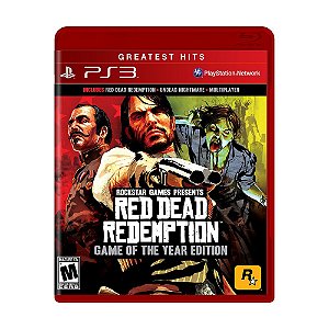Jogo Red Dead Redemption (Game of the Year) - PS3 (LACRADO)