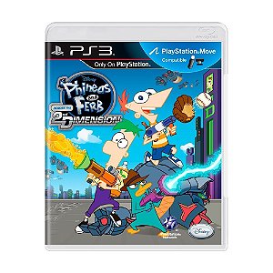 Jogo Phineas and Ferb: Across the 2nd Dimension - PS3