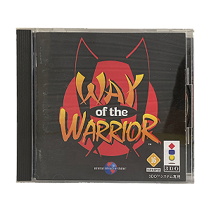 Jogo Way Of The Warrior - 3DO (Japonês)