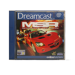 Jogo Metropolis Street Racer - DreamCast (Europeu)