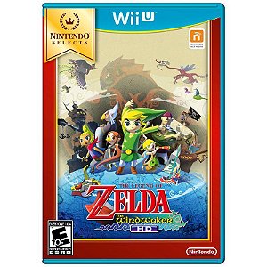 Jogo The Legend of Zelda: Wind Waker HD - Wii U (LACRADO)