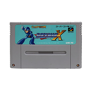 Jogo Mega Man X - SNES (Japonês)