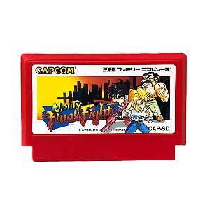 Jogo Mighty Final Fight - NES (Japonês)