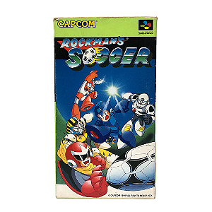 Jogo Mega Man Soccer - SNES (Japonês)