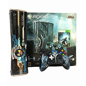 Console Xbox 360 Slim 320GB (Edição Limitada: Halo 4) - Microsoft