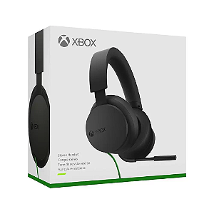 Headset Gamer Microsoft Xbox para Series X/S, 3,5mm, Dolby Atmos e DTS, Preto - 8LI-00001 (Openbox)