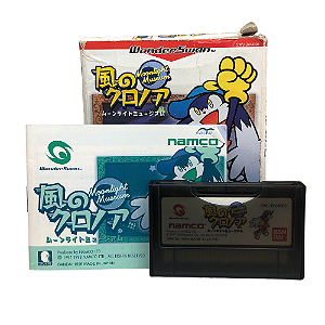 Jogo Kaze no Klonoa: Moonlight Museum - WonderSwan (Japonês)