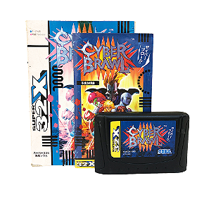 Jogo Cyber Brawl / Cosmic Carnage - Sega 32X (Japonês)