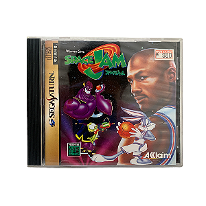 Jogo Space Jam - Sega Saturn (Japonês)