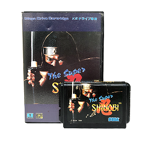 Jogo The Revenge of Shinobi - Mega Drive (Japonês)
