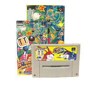 Jogo Super Bomberman 5 - SNES (Japonês)