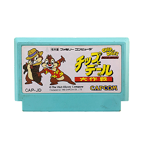 Jogo Disney's Chip 'n Dale: Rescue Rangers - NES (Japonês)