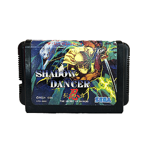 Jogo Shadow Dancer - Mega Drive (Japonês)